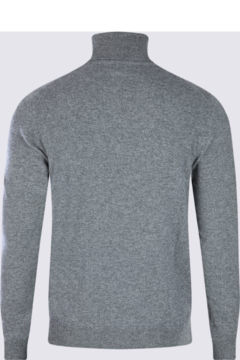 Malo for Kids Malo Grey Cashmere Knitwear