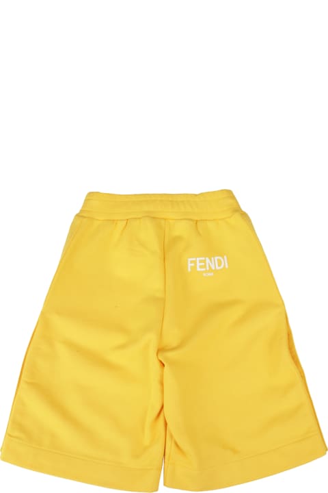 Fendi for Kids Fendi Bermuda Felpa