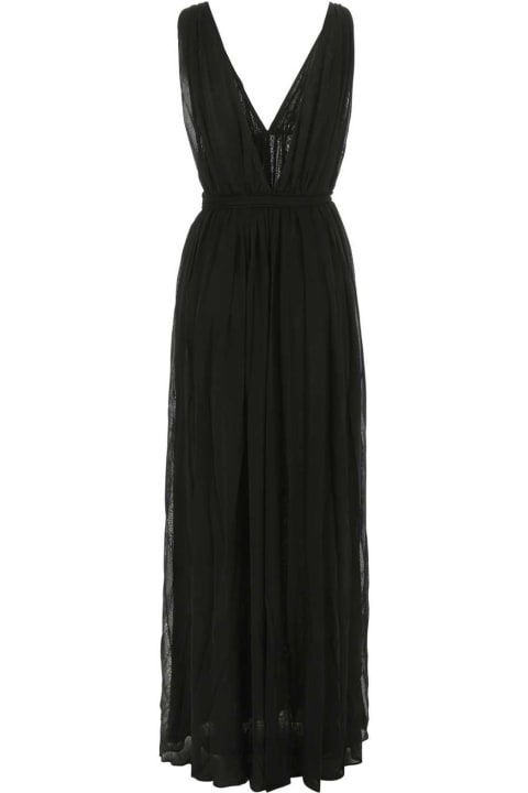 ウィメンズ新着アイテム Saint Laurent Black Viscose Dress