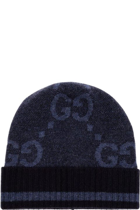 Gucci for Men Gucci Monogram Knitted Beanie