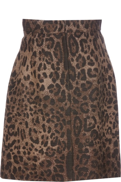 Sale for Women Dolce & Gabbana Printed Leo Skirt