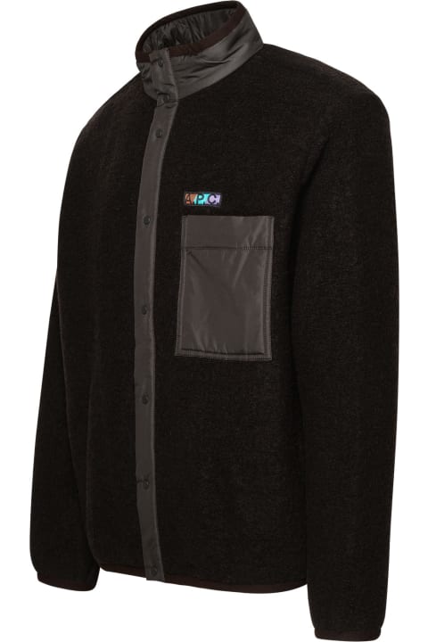Coats & Jackets for Men A.P.C. Brown Wool Ewan Jacket