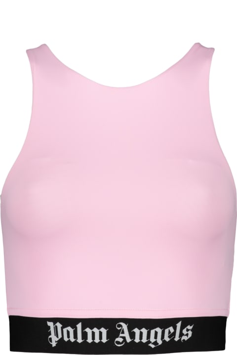 Palm Angels Topwear for Women Palm Angels Crop-top With Logo