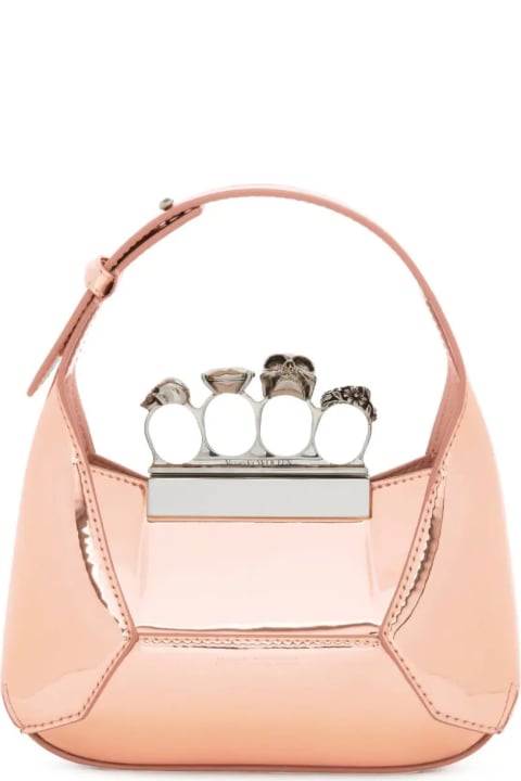 Fashion for Women Alexander McQueen Copper The Jewelled Hobo Bag