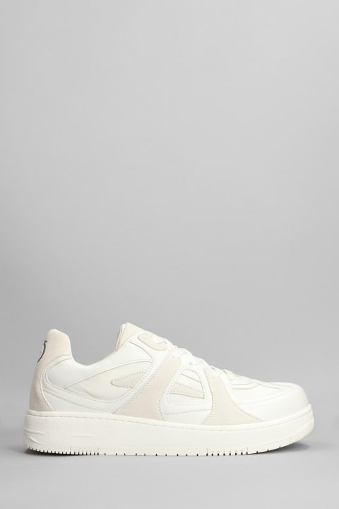Laurel Cup Sneakers In White Leather