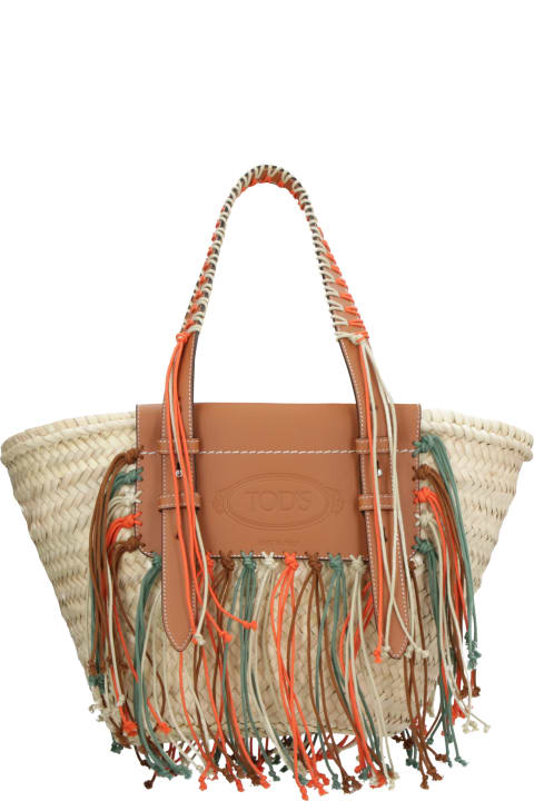 Tod's for Women Tod's Woven Straw Tote