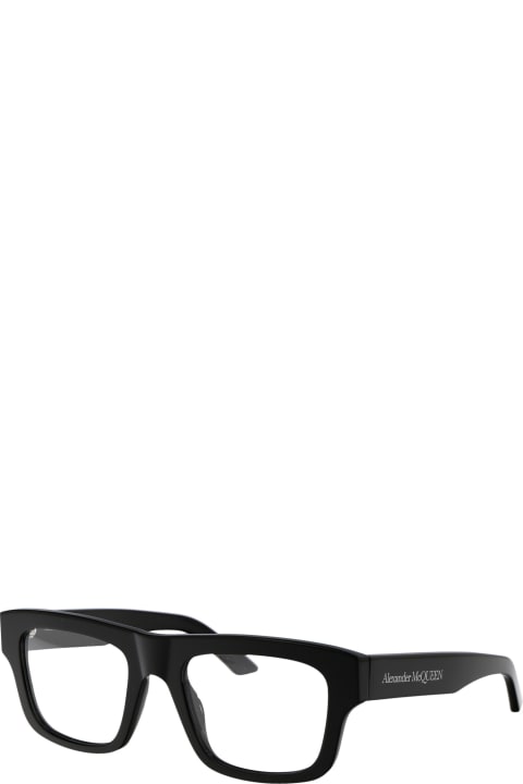 メンズ Alexander McQueen Eyewearのアイウェア Alexander McQueen Eyewear Am0452o Glasses