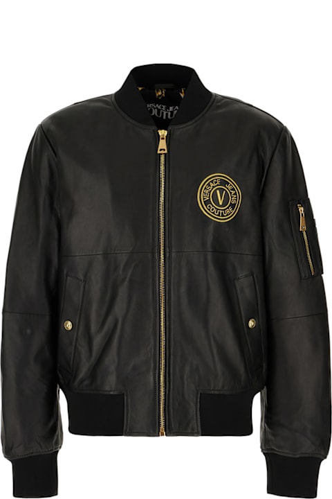 Versace Jeans Couture Jacket With Logo | italist