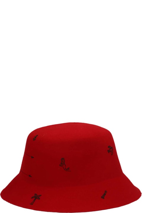 'freya' Superduper X Laurent Jorubini Bucket Hat