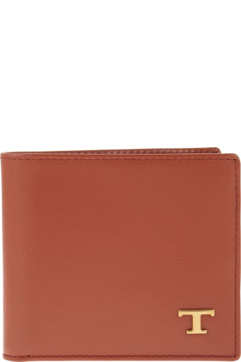 Tod's for Men Tod's Leather Wallet With Logo