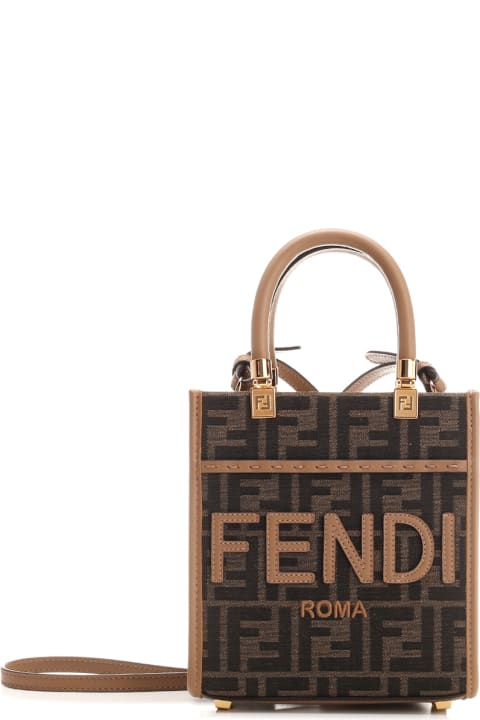 Totes for Women Fendi 'sunshine' Mini Shopper Bag