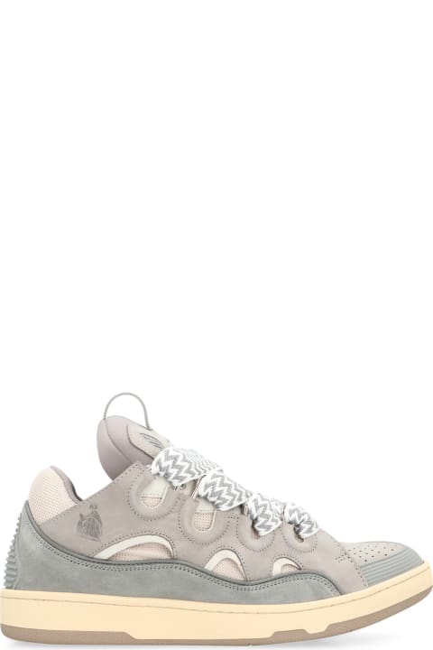 Lanvin Sneakers for Men Lanvin Curb Leather Sneakers