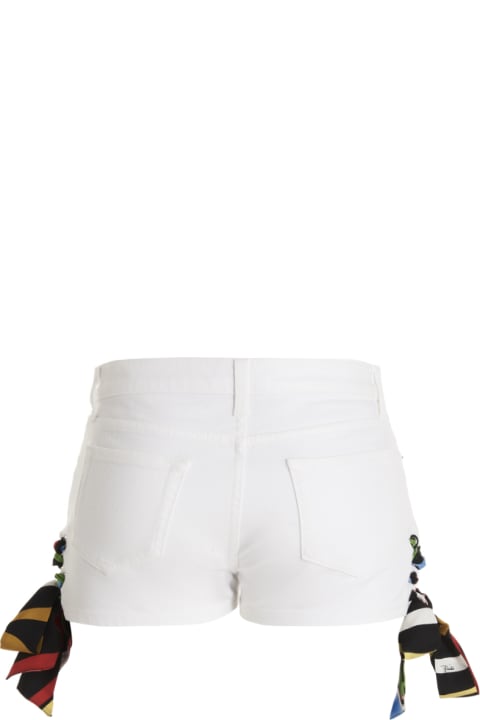 Pucci Pants & Shorts for Women Pucci Printed Bow Denim Shorts