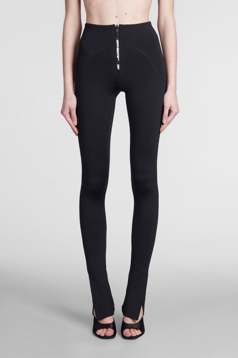 Pants In Black Polyamide