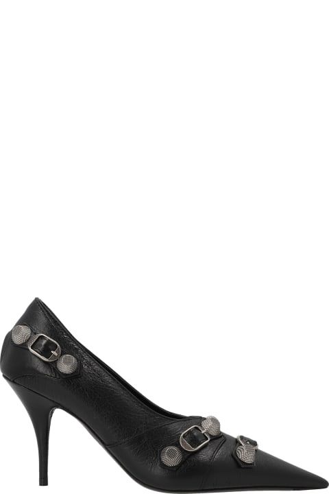 Balenciaga Shoes for Women Balenciaga Cagole Leather Pumps