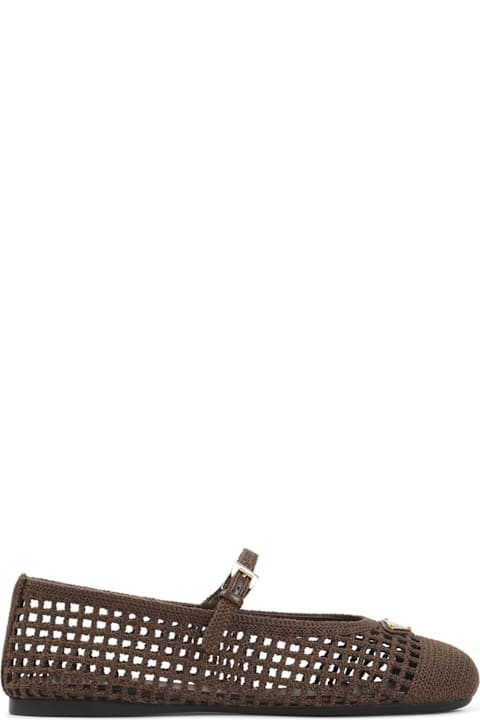 Prada Cotton Ballerinas