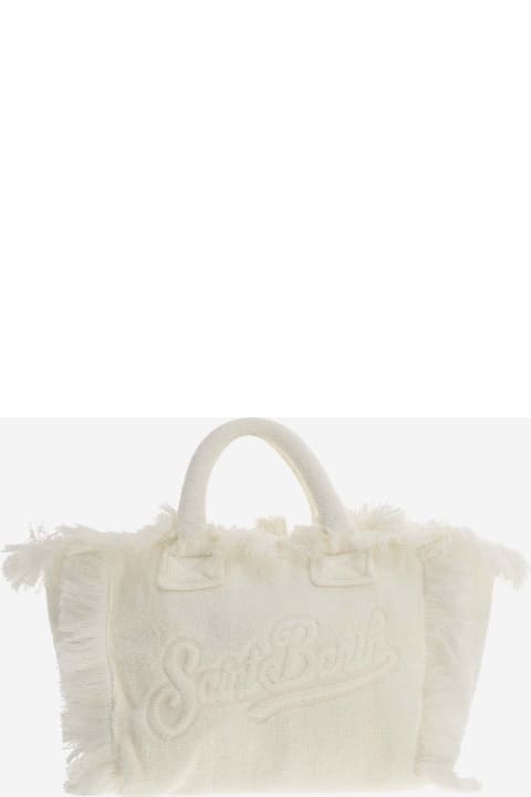 MC2 Saint Barth for Women MC2 Saint Barth Colette Terry Cloth Tote Bag With Embroidery