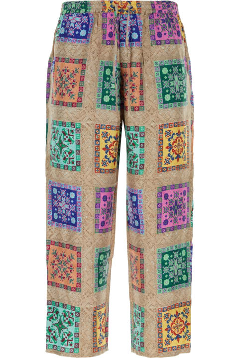 Pierre-Louis Mascia الملابس لـ القسم الرجالي Pierre-Louis Mascia Aloe Pant Multicolor