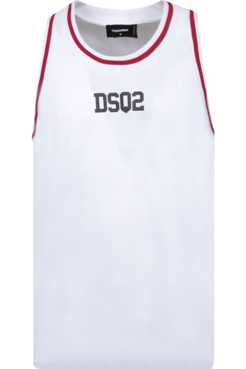Everywhere Tanks for Men Dsquared2 Tank Top With Logo