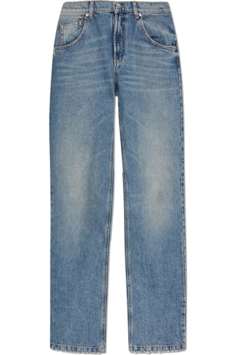 Blumarine for Kids Blumarine Blumarine Jeans With A 'vintage' Effect