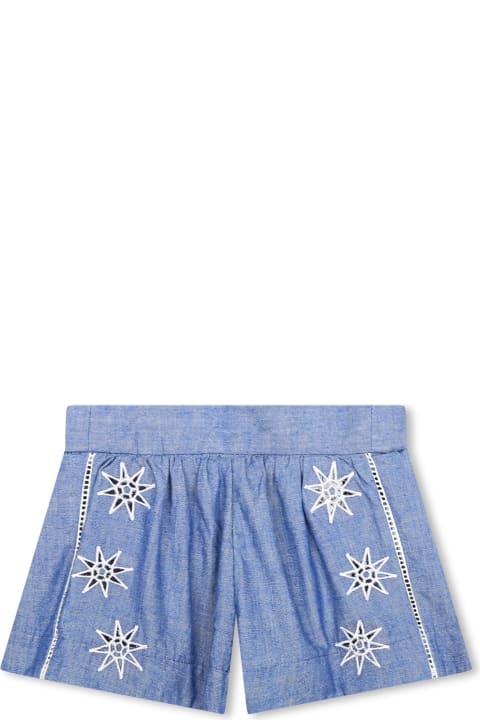 Shorts With Embroidery
