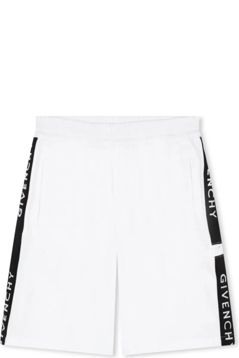 Givenchy Bottoms for Boys Givenchy Givenchy Kids Shorts White