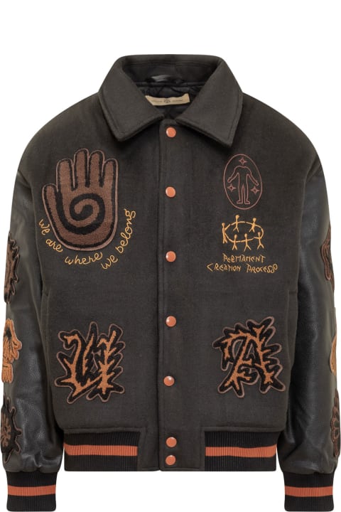 Untitled Artworks Coats & Jackets for Men Untitled Artworks Varsity Jacket