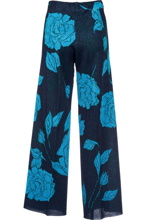 Floral Straight Trousers