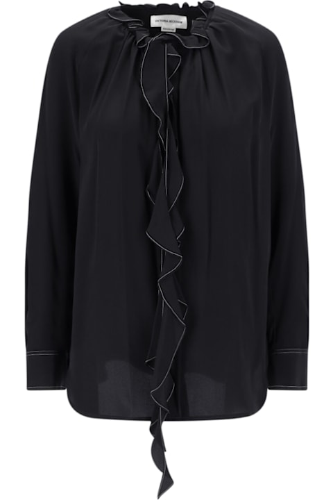 Homeware Victoria Beckham Shirt With Ruffles