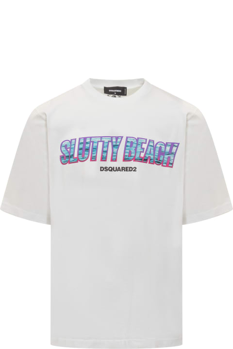 Dsquared2 Sale for Men Dsquared2 Slutty Beach T-shirt