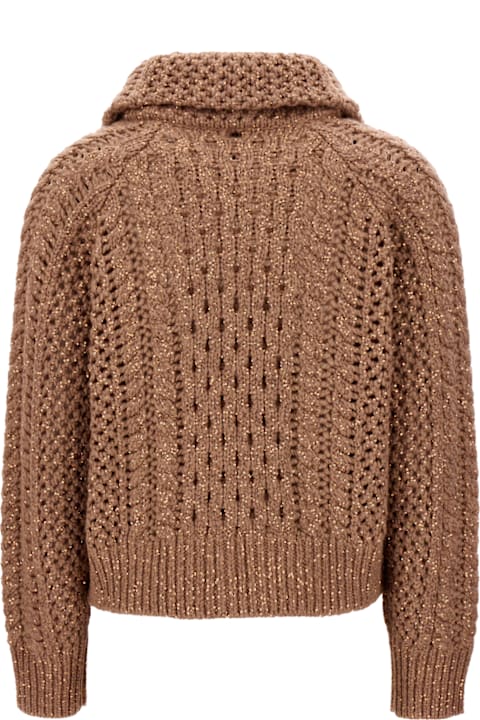 Fashion for Women Brunello Cucinelli Embellished Cashmere Blend Cardigan