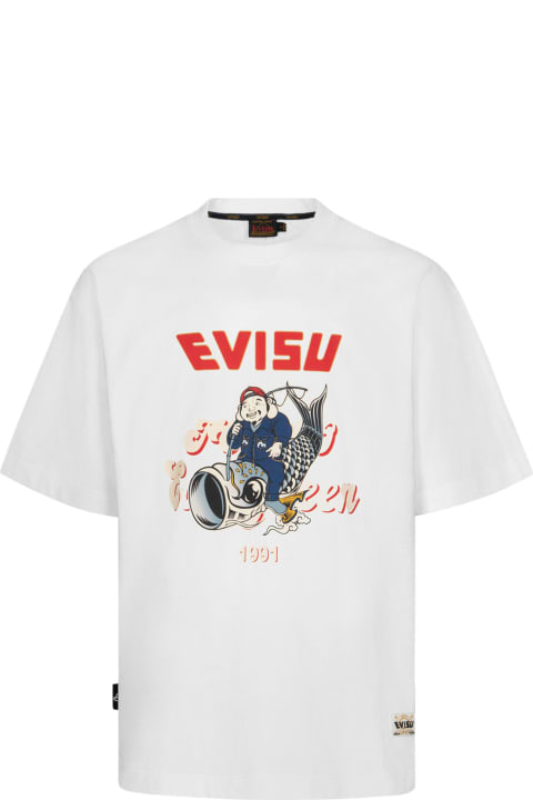 Evisu Topwear for Men Evisu Evisu T-shirts And Polos White