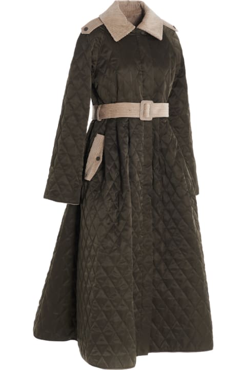 'quilted Princess' Coat