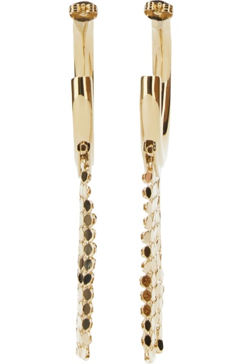 Jewelry for Women Paco Rabanne Pixel Circle Earrings