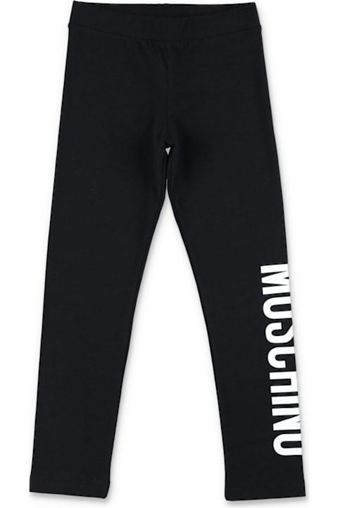 Moschino Bottoms for Girls Moschino Logo-printed Stretched Leggings