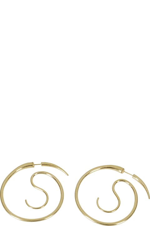 Panconesi Earrings for Women Panconesi Spina Upside Down Hoops