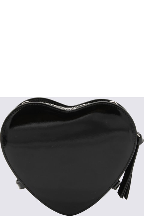 ウィメンズ ショルダーバッグ Vivienne Westwood Black Leather Bag