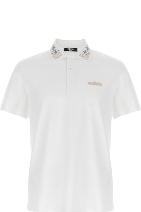 Versace for Men Versace 'barocco Sea' Polo Shirt