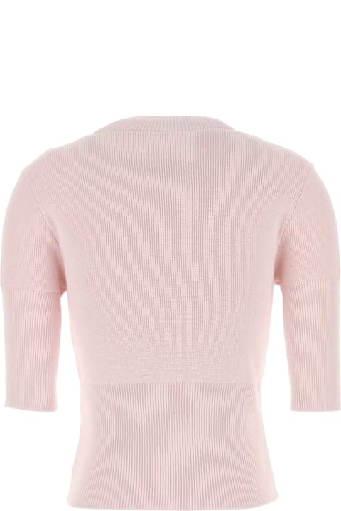 Givenchy Clothing for Women Givenchy Pastel Pink Cotton Blend Sweater