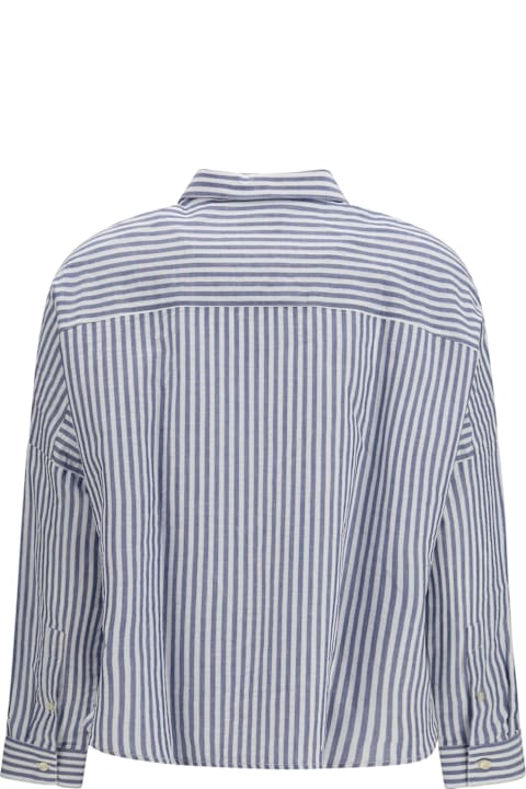 Deperlu for Men Deperlu Cotton And Linen Blend Shirt