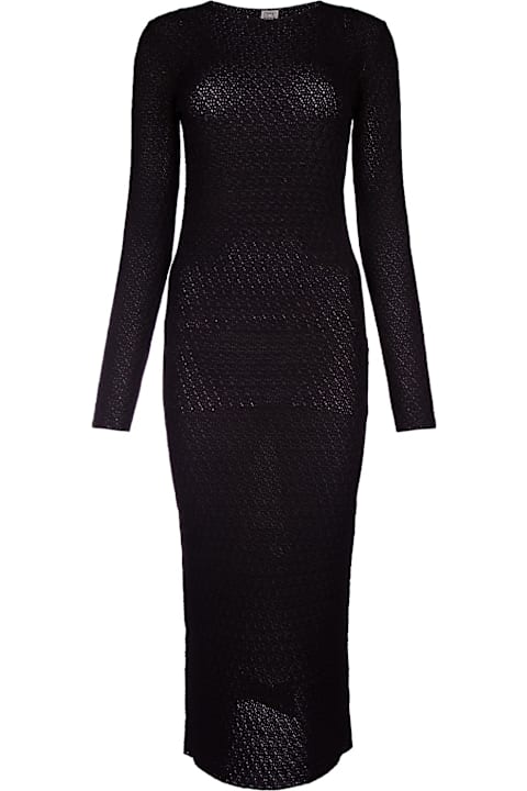 Totême for Women Totême Long-sleeve Crochet Dress