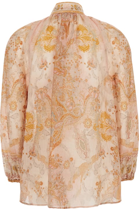 Zimmermann فساتين لـ السيدات Zimmermann 'acacia' Blouse