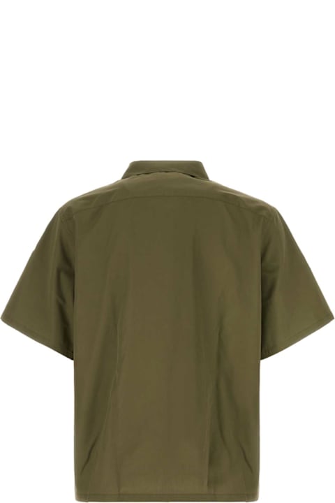 Homeware Prada Army Green Poplin Shirt