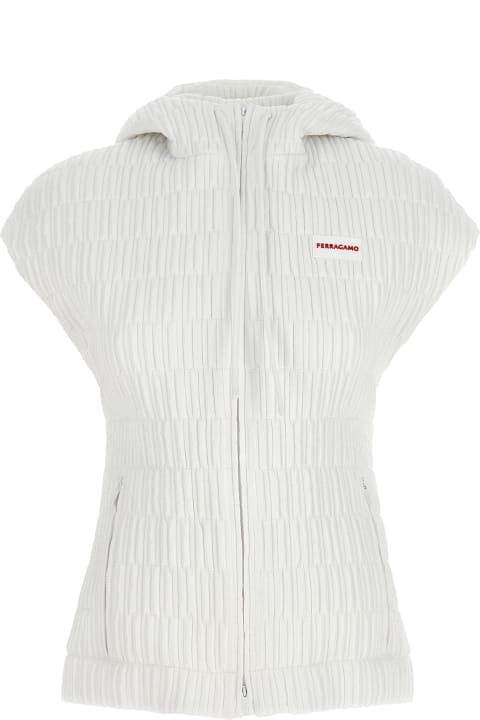 Ferragamo Coats & Jackets for Women Ferragamo Hooded Vest