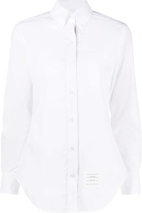 Thom Browne for Women Thom Browne Classic Point Collar Shirt