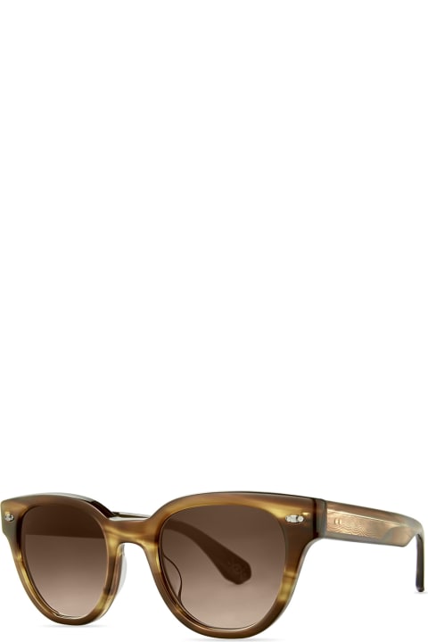 Mr. Leight Eyewear for Men Mr. Leight Jane S Beachwood-white Gold/saturn Gradient Sunglasses