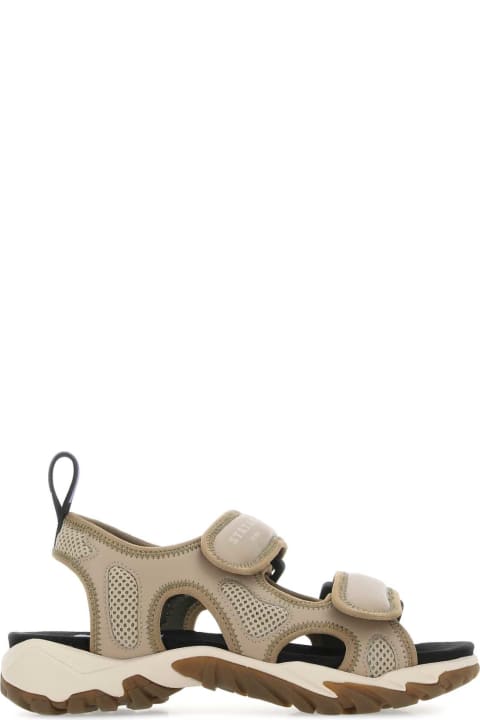ウィメンズ新着アイテム McQ Alexander McQueen Multicolor Fabric S10 Striae Sandals