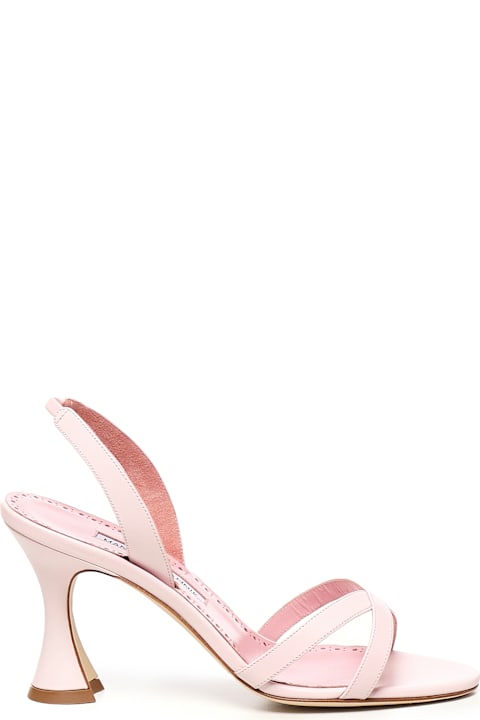 Manolo Blahnik Shoes for Women Manolo Blahnik Slingback With Cross Straps