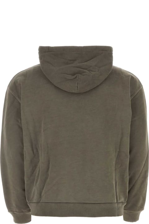 Nanushka Clothing for Men Nanushka Dark Grey Cotton Sweatshirt