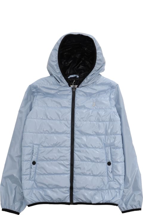 Herno Coats & Jackets for Girls Herno Unisex Light Blue Jacket